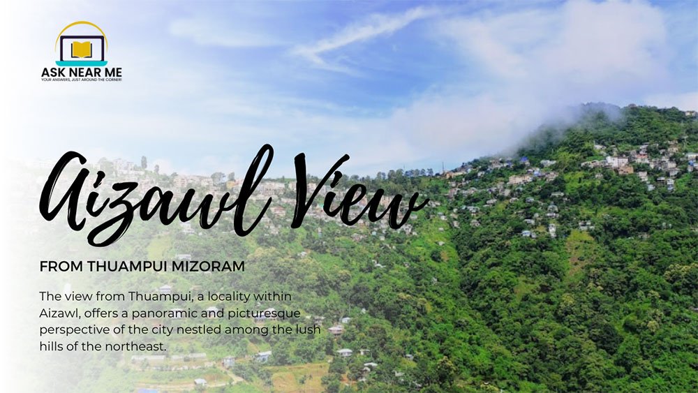 Aizawl View from Thuampui